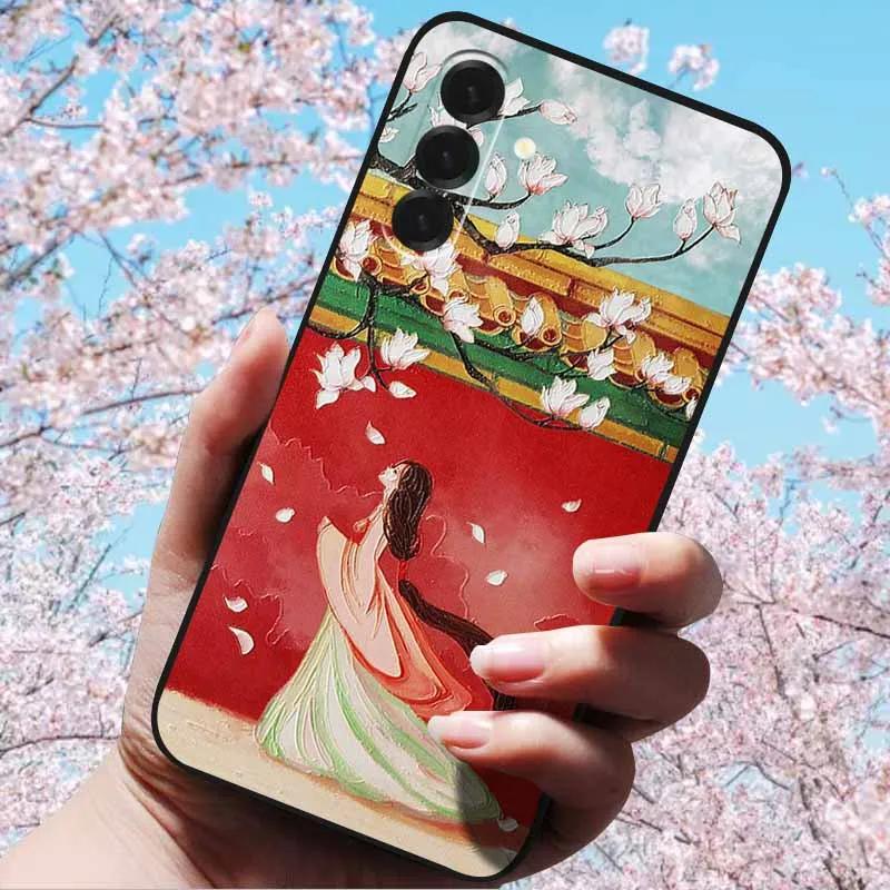 3D Relief Embossed Retro For Galaxy A17 5G Case Soft Silicone Back Cover Cases For SAMSUNG Galaxy A17 A17 5G 3D TPU Relief Cases