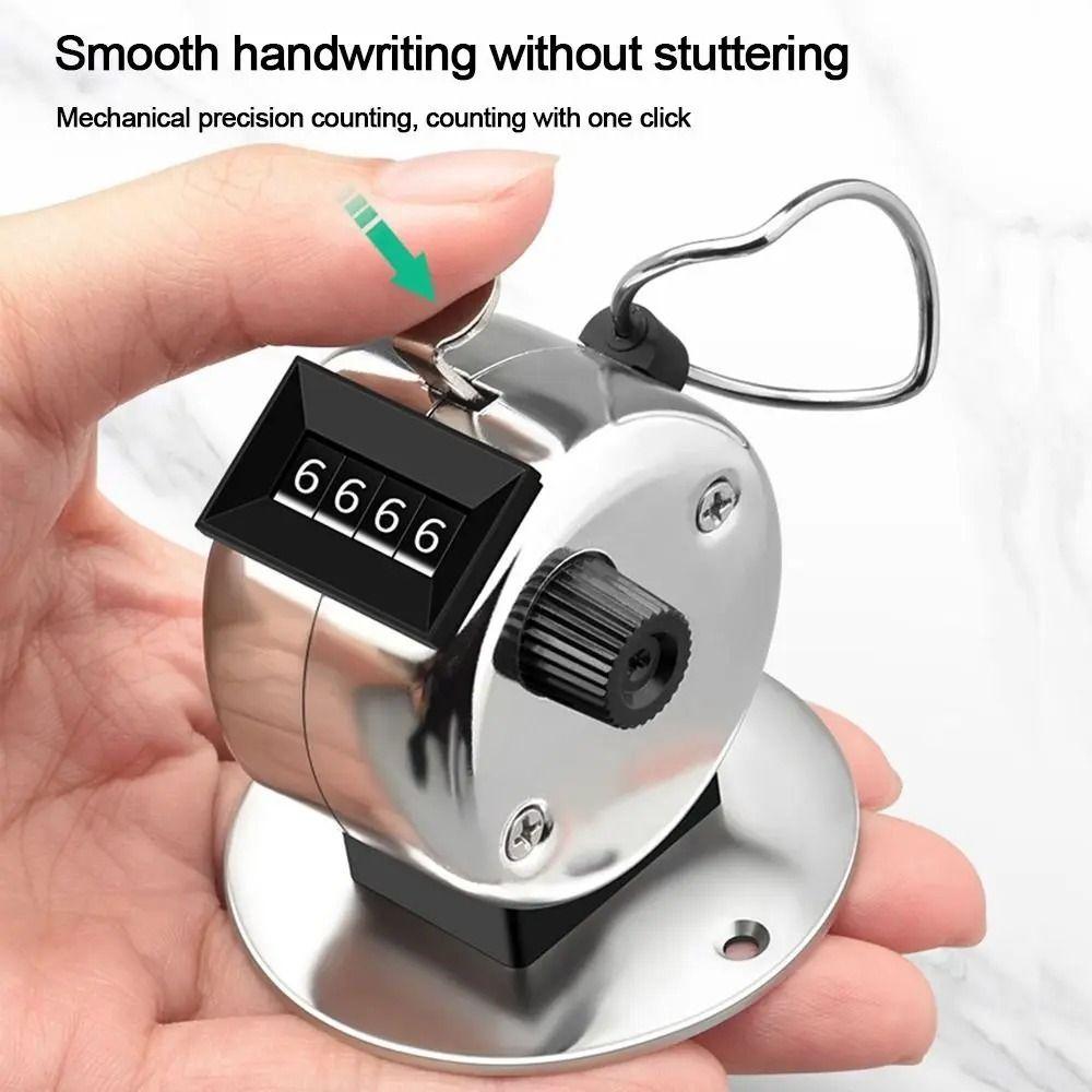 Mechanical Hand Tally Counter Metal Manual Counter New Digital Counting Device