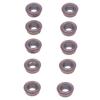 10Pcs Carbide Turning Inserts Indexable Coated for Wood Milling CNC Lathe Tools RDMT0802MOTN