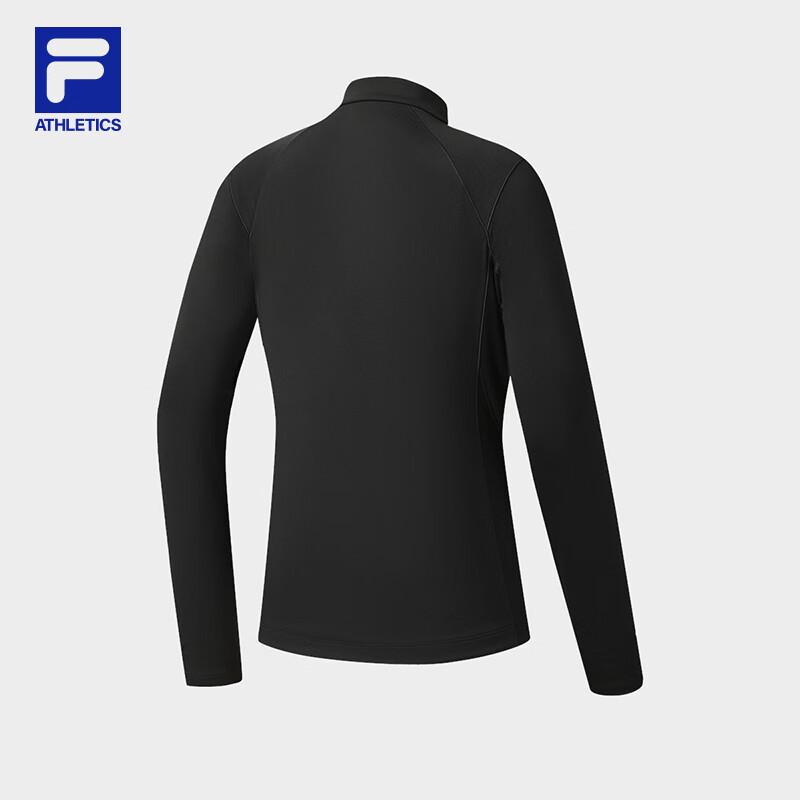 FILA Women's Fleece Half-Zip Training Long-Sleeve Top