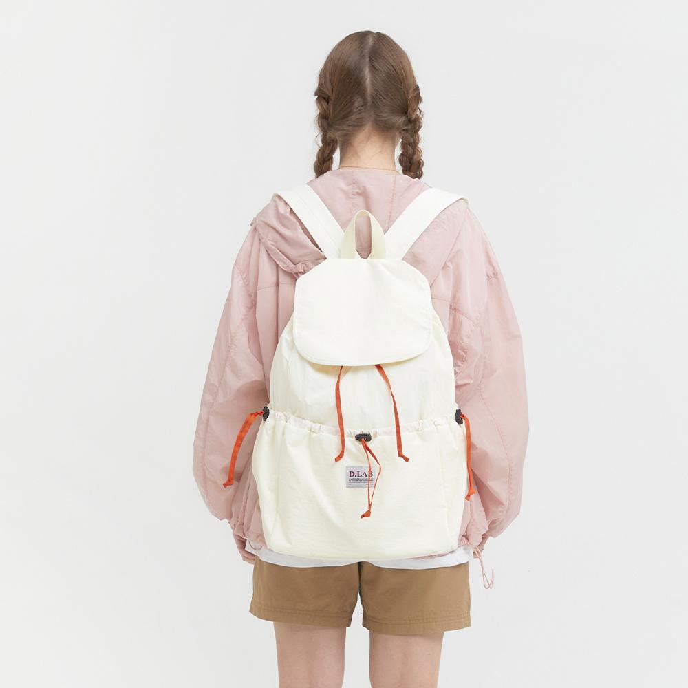 D.Lab Bernadette String Backpack - Ivory