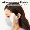 Face Guard Windproof Cold-Proof Soft Fabric Plush Ear Protection Three-dimensional Cutting Face Guard Ear Warmer