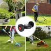 Mower Support Wheels Adjustable Cordless Trimmer Auxiliary Wheels Garden Lawn Mower Cutter Replacement Trimmer Auxiliary Wheels