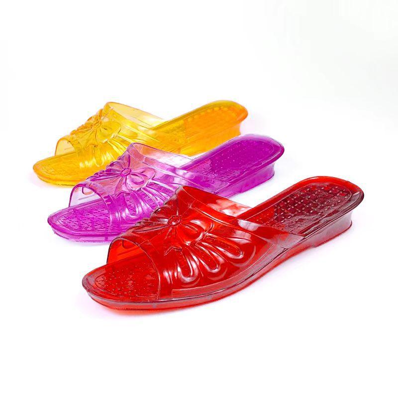 New slippers bathroom home non-slip cool slippers crystal slippers summer