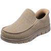 STRDEOUT Canvas Ideal for and Standing Work Men's Hands-Free Sneakers, Easy-to-Wear Slip-On Shoes, Low-Top Sneakers, Black, Seniors, Hospitalization,