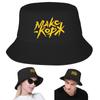 Max Korzh Fan Makc Kop Bucket Hat Panama Bob Hats Outdoor Hip Hop Reversible For Summer Beach Fishing Unisex FisherUnisex Caps