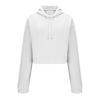 Women's Drawstring Cropped Hoodie Casual Long Sleeve Pullover Sweatshirts Workout Crop Tops Fall Outfits