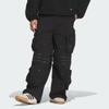 Adidas Originals X Gali Collaboration FW25 Shell Pant Removable Loose Fit Mid Rise Cargo Pants Unisex Pants KS8241