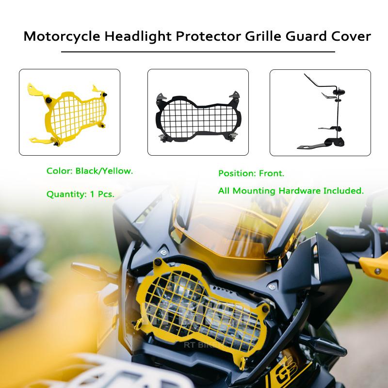 Für BMW R1200GS R1250GS R 1250GS LC ADV R 1200 GS Adventure GSA 2013-2023 Motorrad Scheinwerfer Schutz Grille Schutz