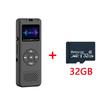 8-64GB Mini Digital Audio/Sound/Voice Recorder Convenient MP3 Player Digital Voice Recorder FM Mini Radio HiFi Sound Quality