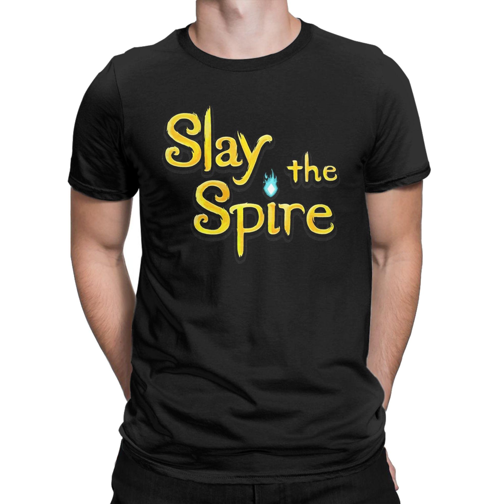 

Унисекс Женская Игровая Футболка Slay the Spire 2 Хлопковая Печатная Футболка Одежда Наряды M