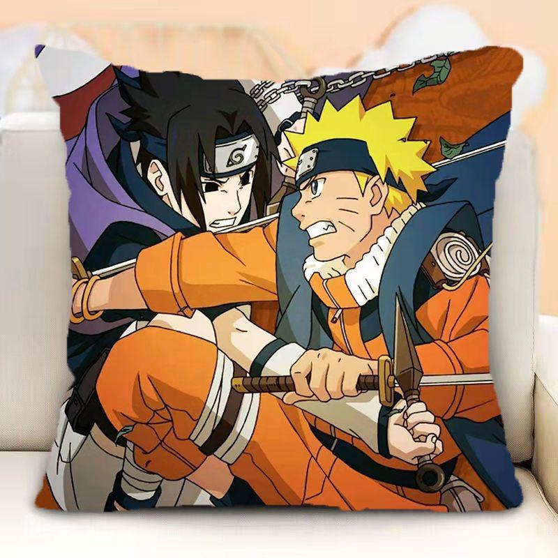 Kuddfodral med Naruto Anime-karaktärer: Dyk ner i ninjavärlden! Anime perifer dekorationsgåvor