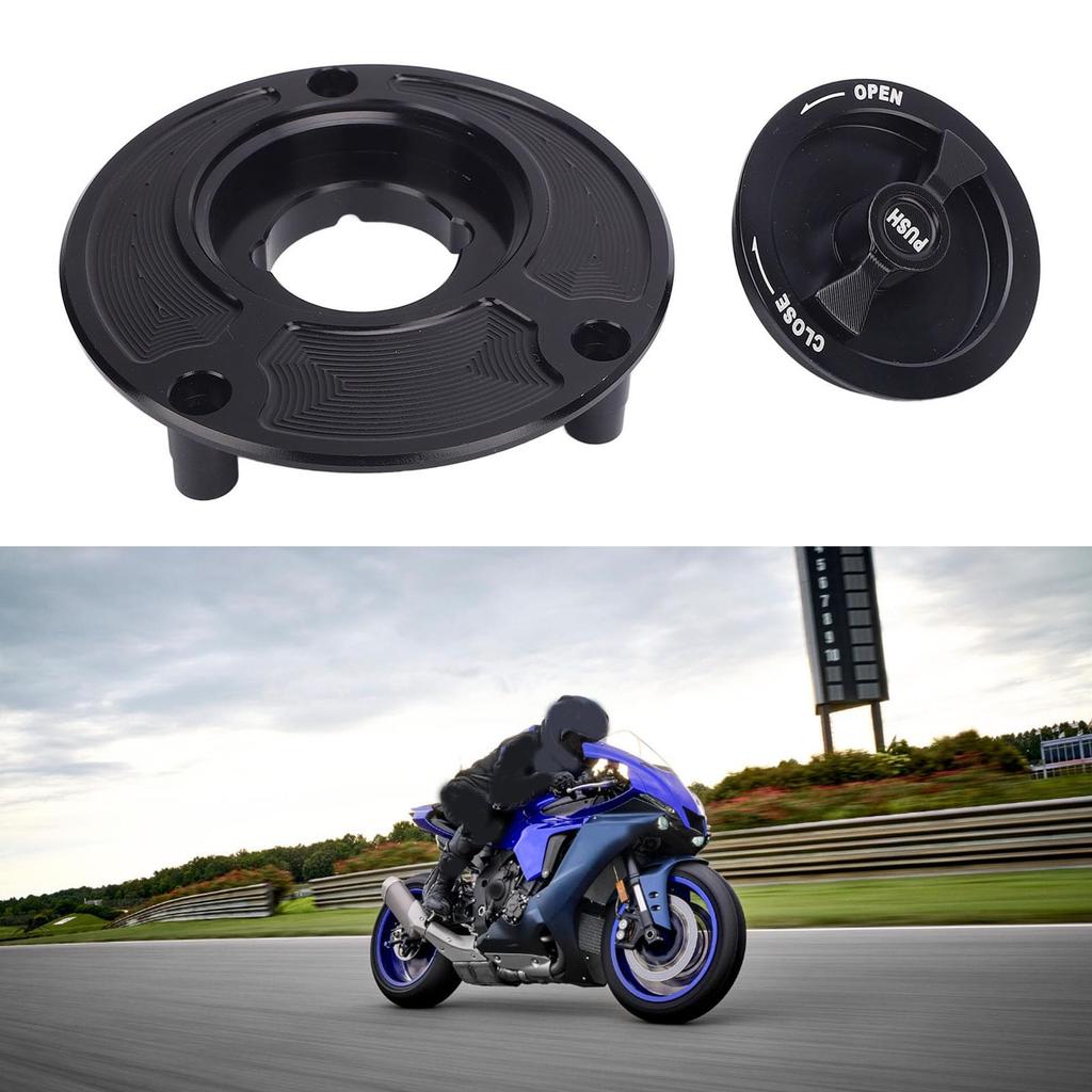 Fuel Gas Tank Cap Motorcycle Fuel Tank Gas Cap Fuel Cap Keyless Aluminum Alloy