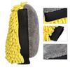 1 Stück Wasserdichter Auto-Wasch-Mikrofaser-Chenille-Handschuh, Dickes Auto-Reinigungs-Mitt, Wachs-Detailing-Pinsel, Autopflege, Beidseitiger Handschuh