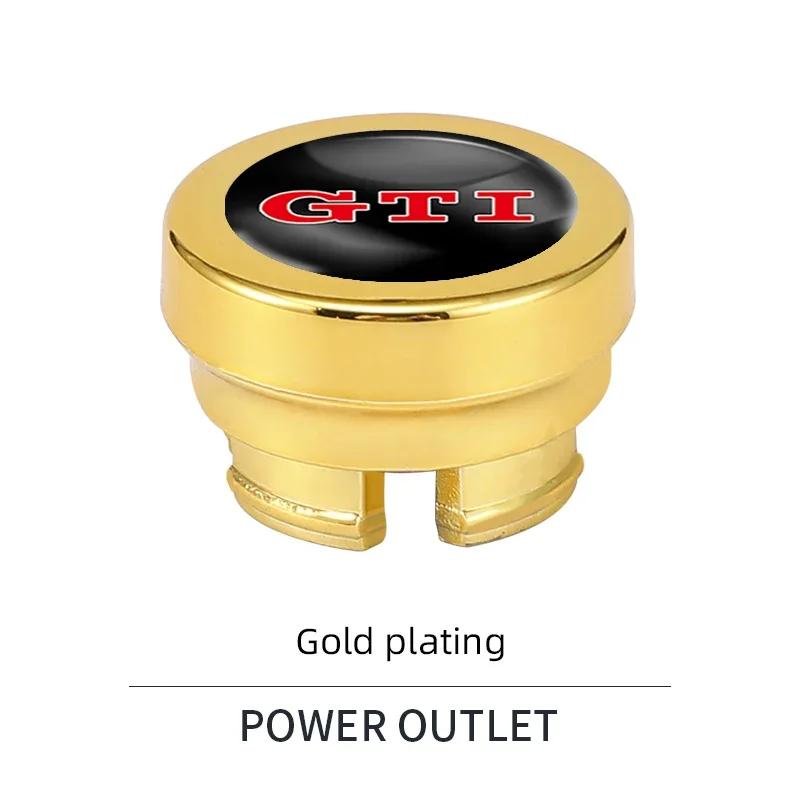 hijk1 ·Car Cigarette Lighter Dust Cover Trim Cap Auto Accessories For VW GTI Polo Golf Passat Tiguan Arteon Touareg CC Taigo Caddy
