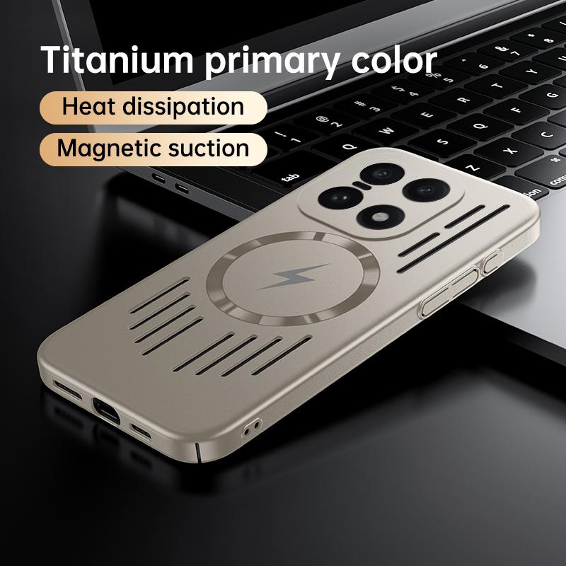 Atmungsaktive Kühlende Handyhülle für Oneplus 15 13T ACE5 1+15 ACE 5 3 Pro 12R 13S Netz-Wärmeableitung Magnetisch für Magsafe Abdeckung