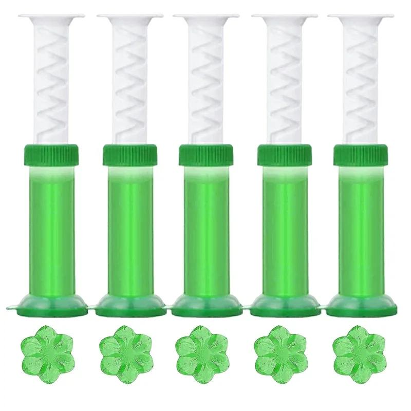5/1PCS Toilet Cleaner Gel Deodorant Toilet Gel Air Freshener Aromatic Flower Fragrance Bathroom Deodorizer Household Clean Tools