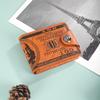 Explosive Men's Wallet Pattern Explosive Ultra-light Bag Multifunctional Retro Multi-card Position