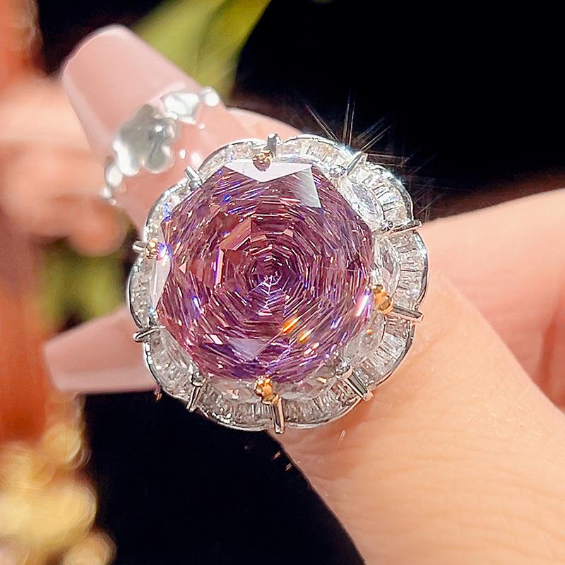 Jewelry Copper Bottom Gold-Plated Rose Cut Dry Rose Temperament Light Luxury Suit Women 16-10M