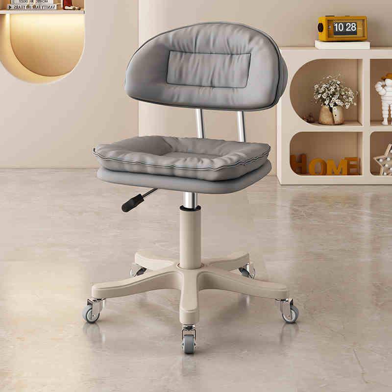 Reliable Beauty Stool Swivel Recliner with Casters for Home and Makeup