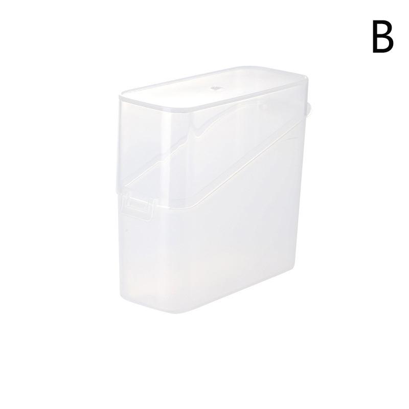 

Органайзер на боковую дверцу холодильника Кофе Чайные пакетики Сыр Мелкие предметы Прозрачный органайзер Кухонный органайзер с крышкой