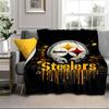 Pittsburgh Steelers  Portable Blanket/Soft Blanket Bedding Blanket Suitable for Travel Camping Living Rooms Offices Sofas Fan Gifts