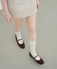 Chaakan Lunel Mary Jane Shirred Flats Plsdr3E274 (B Type)
