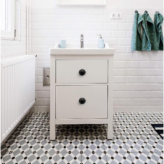 Ravinte 40 Pack Matte Black Cabinet Pulls 1-1/4 inch Kitchen Cabinet Knobs Drawer Knobs Dresser Drawer Pulls Door Dresser Handles for Cupboard