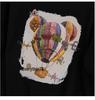 Women's Plus Size Loose Mid-Length Belly Covering Short-Sleeved Round Neck T-Shirt (Sizes 200/300/350 jin)