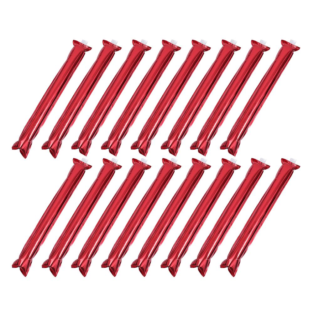 

24pcs Cheerleading Thunder Sticks Inflatable Noise Makers for Football Games Fan Support Party Celebration Decor червоний
