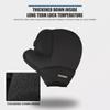 Thick Motorcycle Handlebar Muffs Protective Motorcycle Scooter ATV UTV Winter Warmer Gloves Grip Handle Bar Muff Rainproof Warm