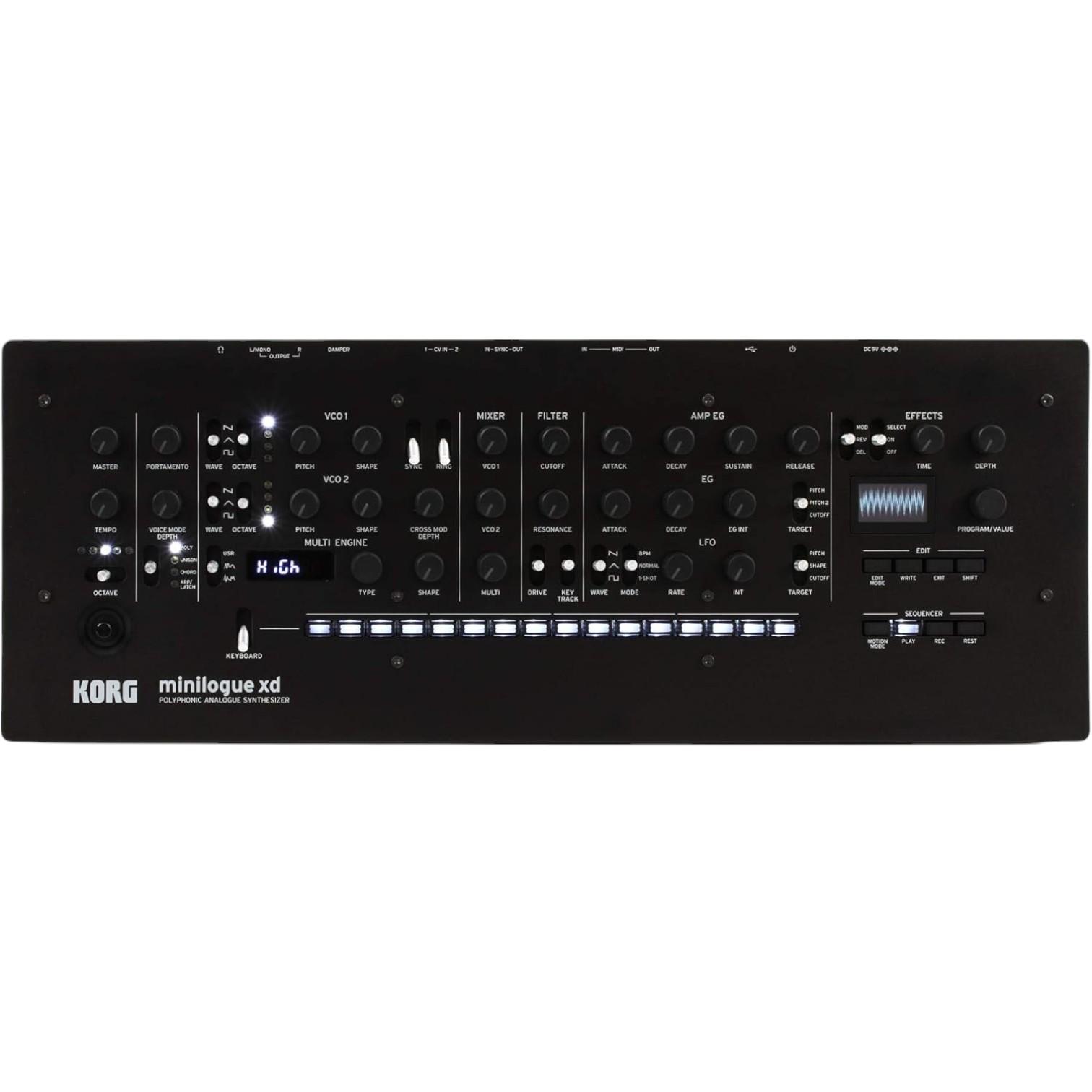 

Korg Minilogue XD 4-Voice Analog Synthesizer Module
