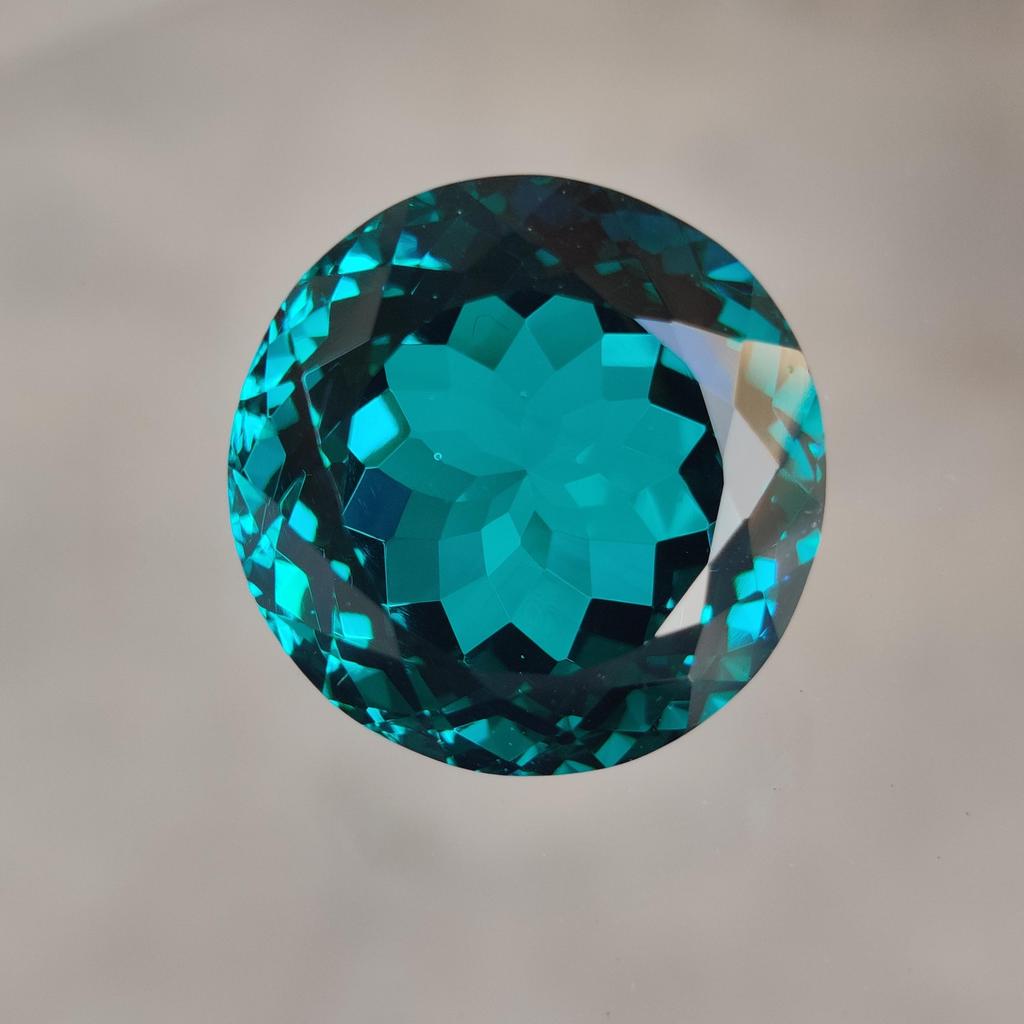 21 MM Round Natural Cut Glass Stone, Loose Stone, 38.65 Carat Size Round Stone.