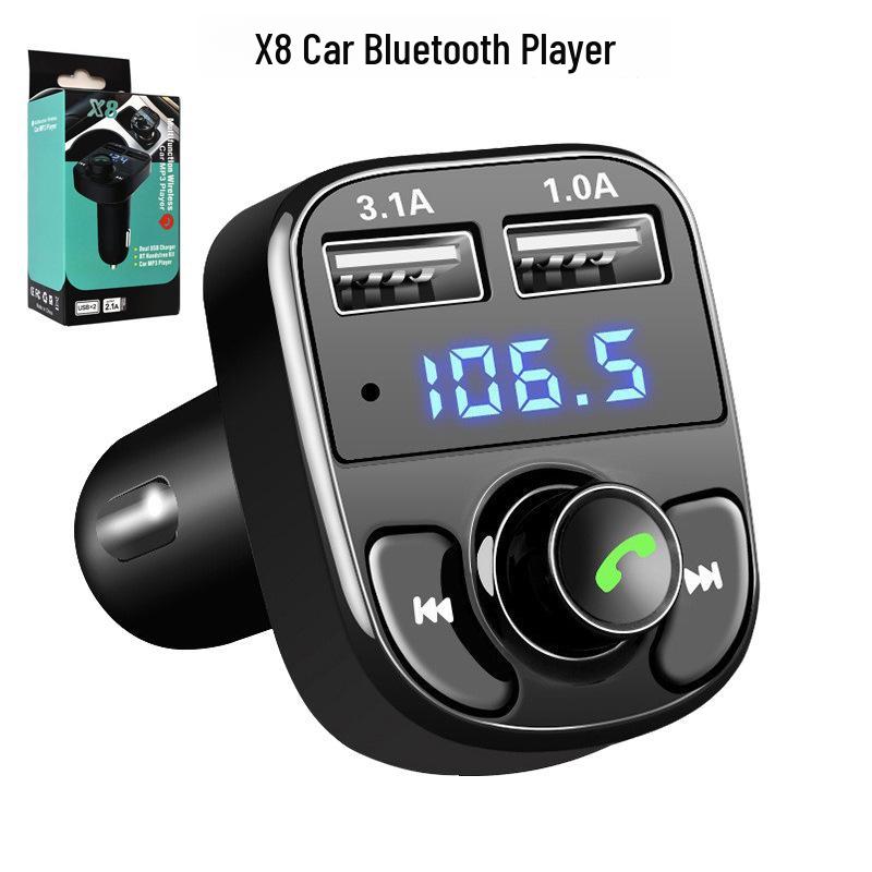 

X8 Автомобильный MP3-плеер и Bluetooth-передатчик с USB-зарядным устройством