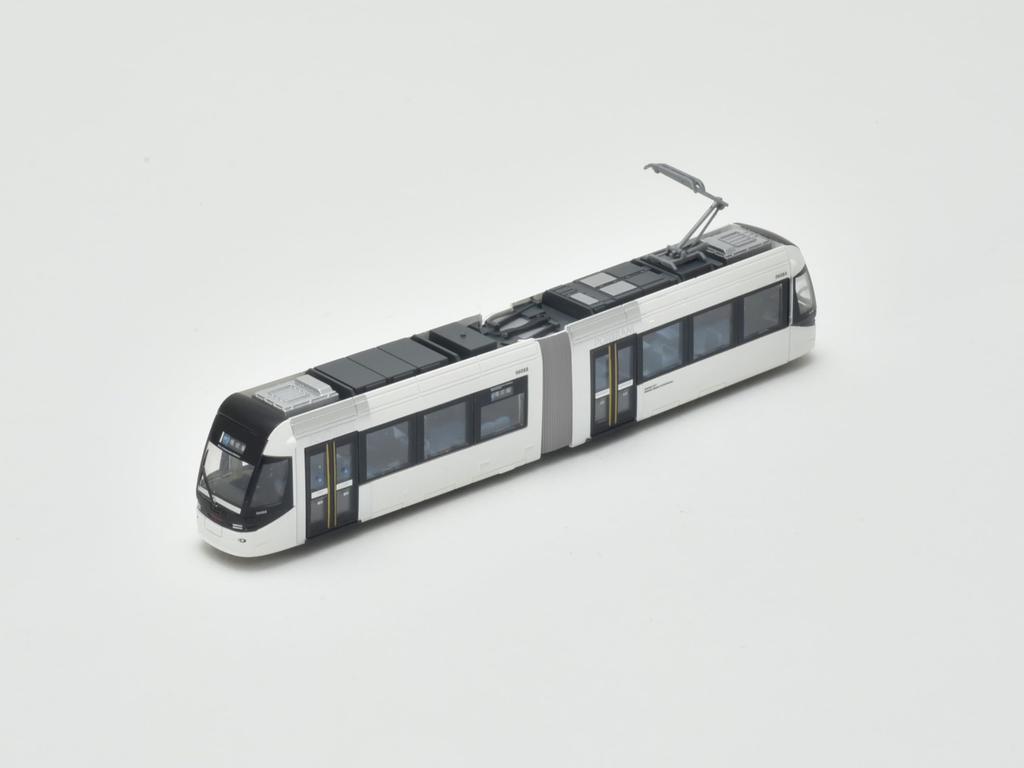 TOMYTEC Railway Collection Tetsuro Toyama Chiho Railway 0600 Series Train (LRT) No. 0608 Diorama Supplies