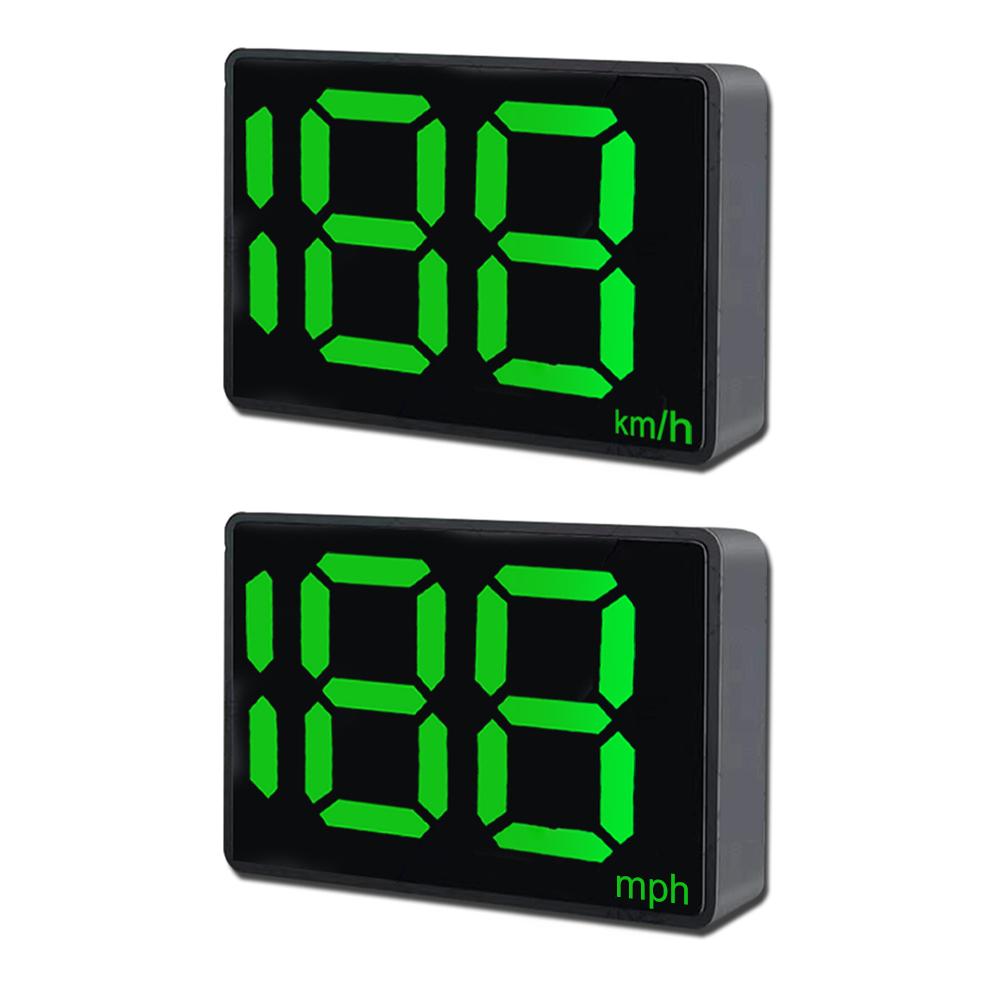 Univerzální digitální GPS tachometr pro auto HUD Head-Up Display Zobrazení rychlosti KM/H MPH Systém alarmu překročení rychlosti