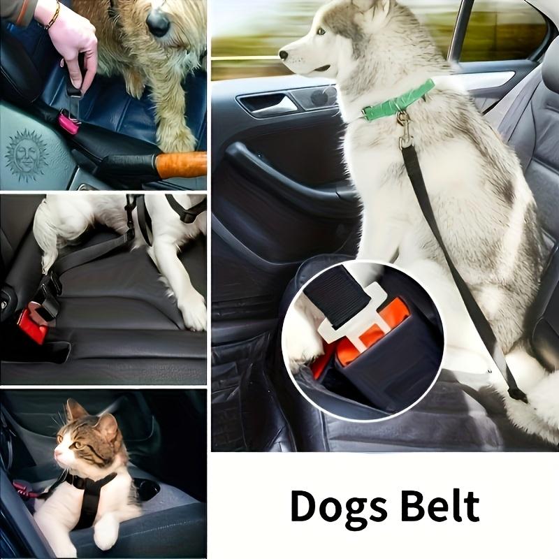 A Dog Seat Belt Designed for Vehicle Safety, Suitable for Securing Pets In The Car, Including Harnesses for Cats And Dogs