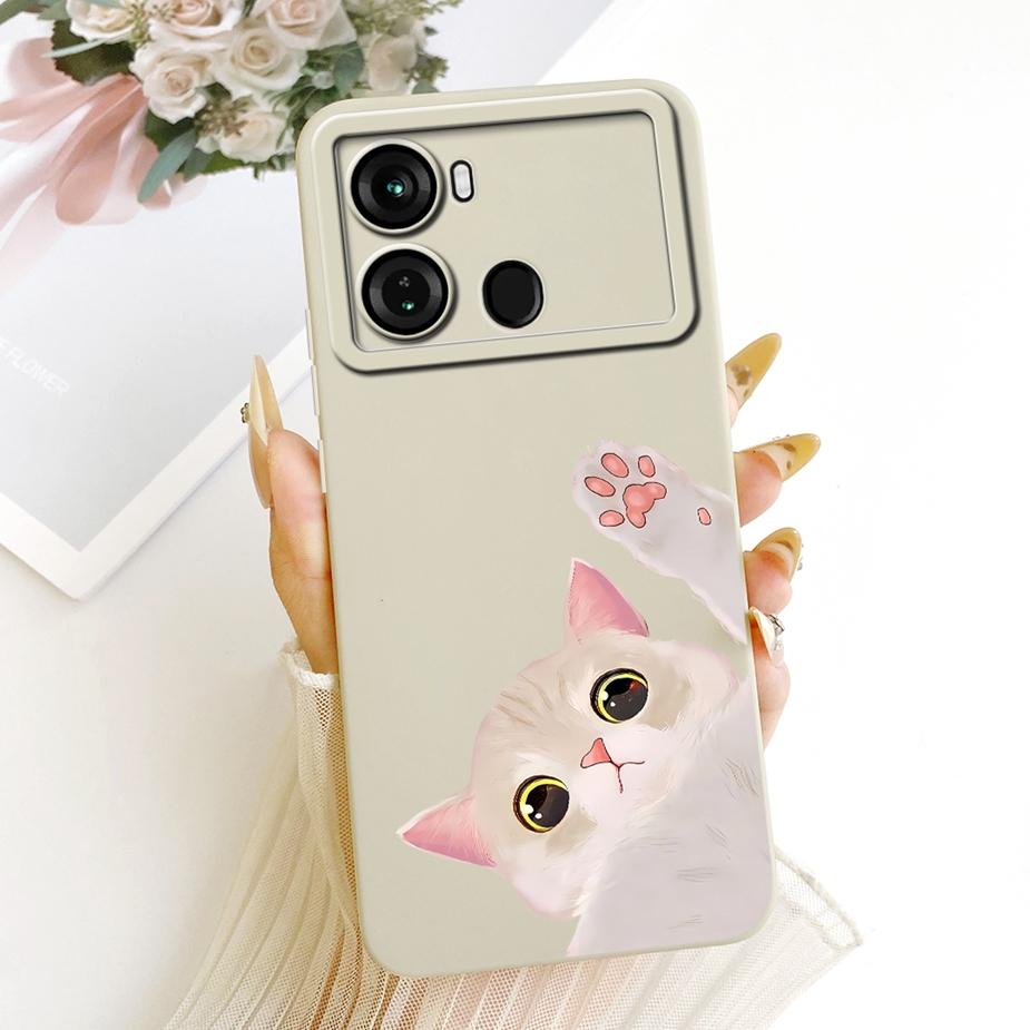 For Itel P40 Plus Case P683L Cute Rabbit Cartoon Cover Soft Silicone Phone Case For Itel P40 P 40 ItelP40 P40+ Back Cover Fundas