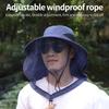 Sunscreen Mosquito Repellent Wide-Brimmed Hat Summer Outdoor Camping And Hiking Hat