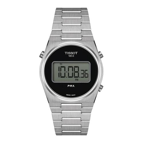 

Tissot PRX Digital Watch with Bracelet, Black Dial, Officially Imported, T1372631105000