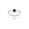 Couvercle de cuisson en verre 16 cm Elo