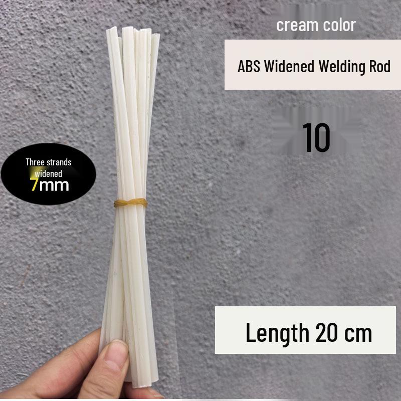 Colored Plastic Welding Rods for Car Bumper Repair - PP, PE, PVC, ABS, PPR (20/25cm)