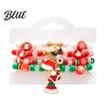 Seasonal Bracelet Christmas Bracelets for Women Handmade Clay Beads Stretch