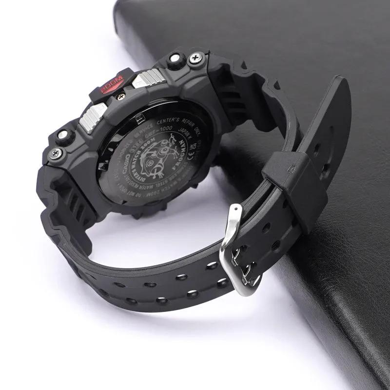 Bracelet pour Casio G-SHOCK FROGMAN GWF-1000 Bracelet de Montre en Caoutchouc Homme Remplacement Silicone Sport Étanche Bracelet de Poignet