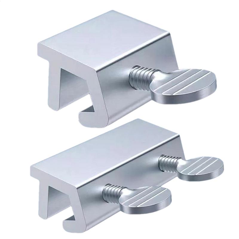 Justerbart fönsterlås Stopp Säkerhetslås för barn och husdjur Inbrottssäkert dörrlås Icke-borrande skjutbart fönsterlås Beslag