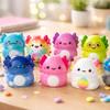 Pack of 12 Squishy Axolotl Anti-Stress Toys for Party