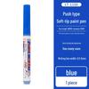 Letu Eco-Friendly Soft-tip Paint Pen Set - DIY Hand-painted, Graffiti, Colored, Waterproof, and Fade-resistant.