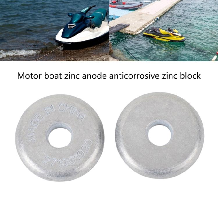 Zinkanod Viktblock Elektrolytisk Anod Galvaniserad Anod Ersätter 271001920 För RXT RXP