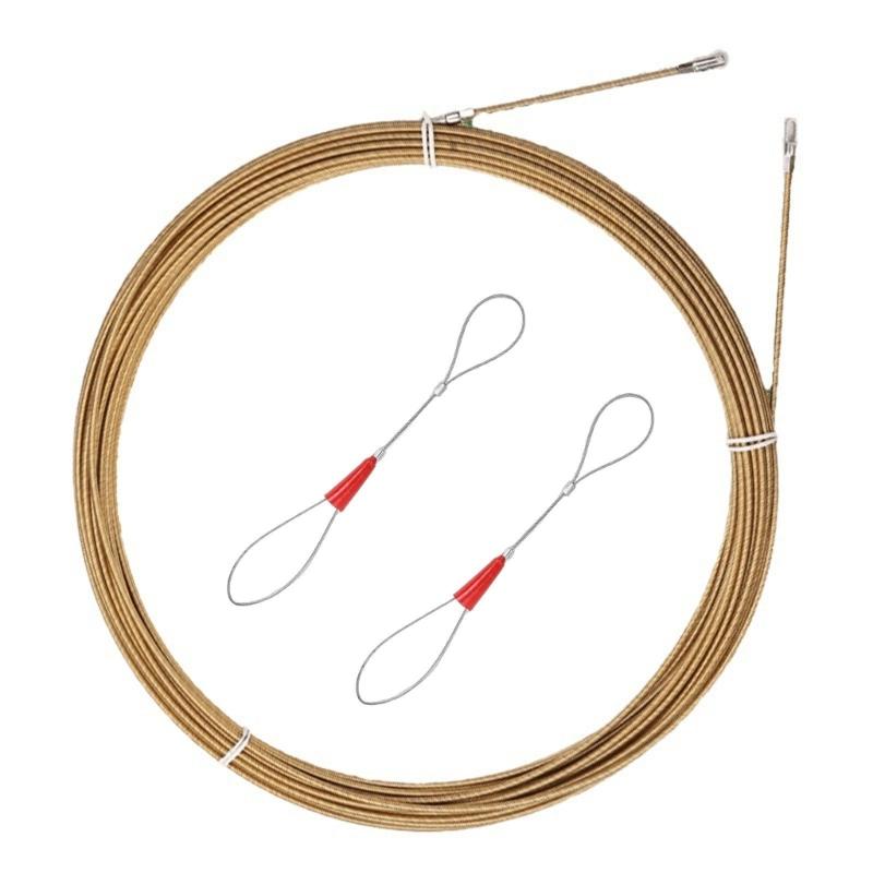 Wire Lead Threading Device Tool Fish Tape Cable Puller Electrical Wire Threader Electrical Spring Wire Threader