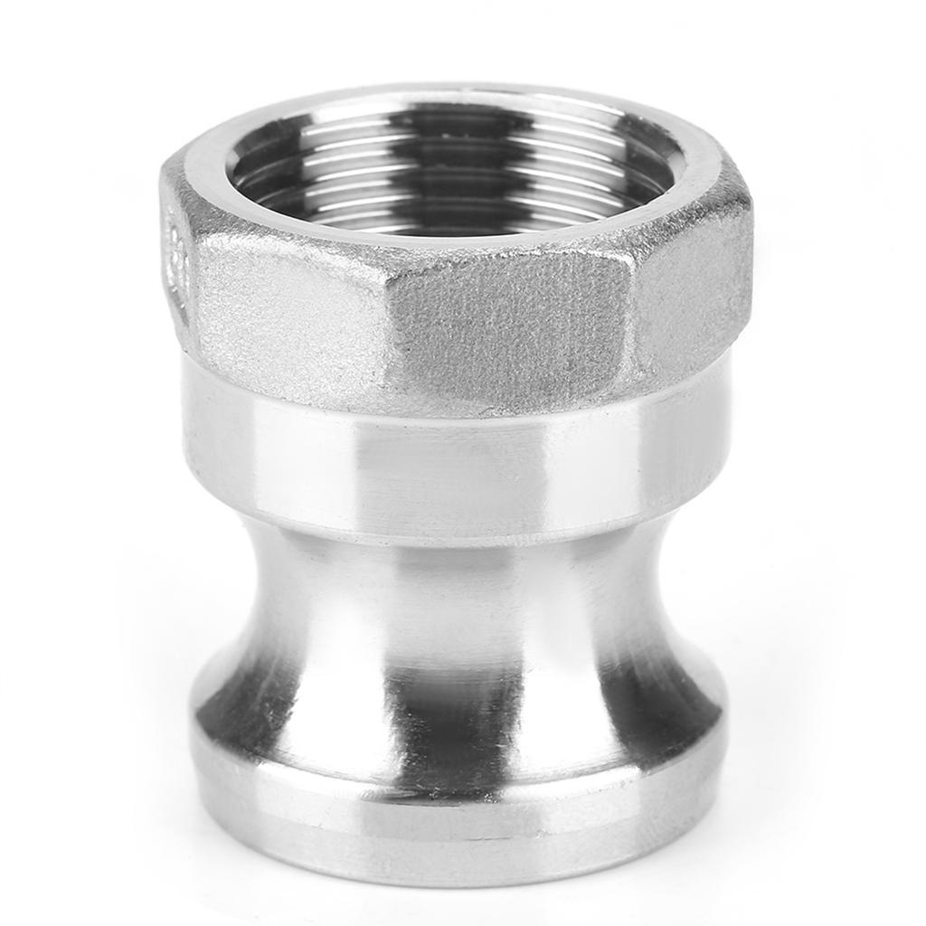 Stainless Steel DN20 3 4  A Trash Pump Adapter Male Camlock Fitting with Female Pipe Threads